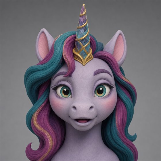 Unicorn, a MeetCrew character